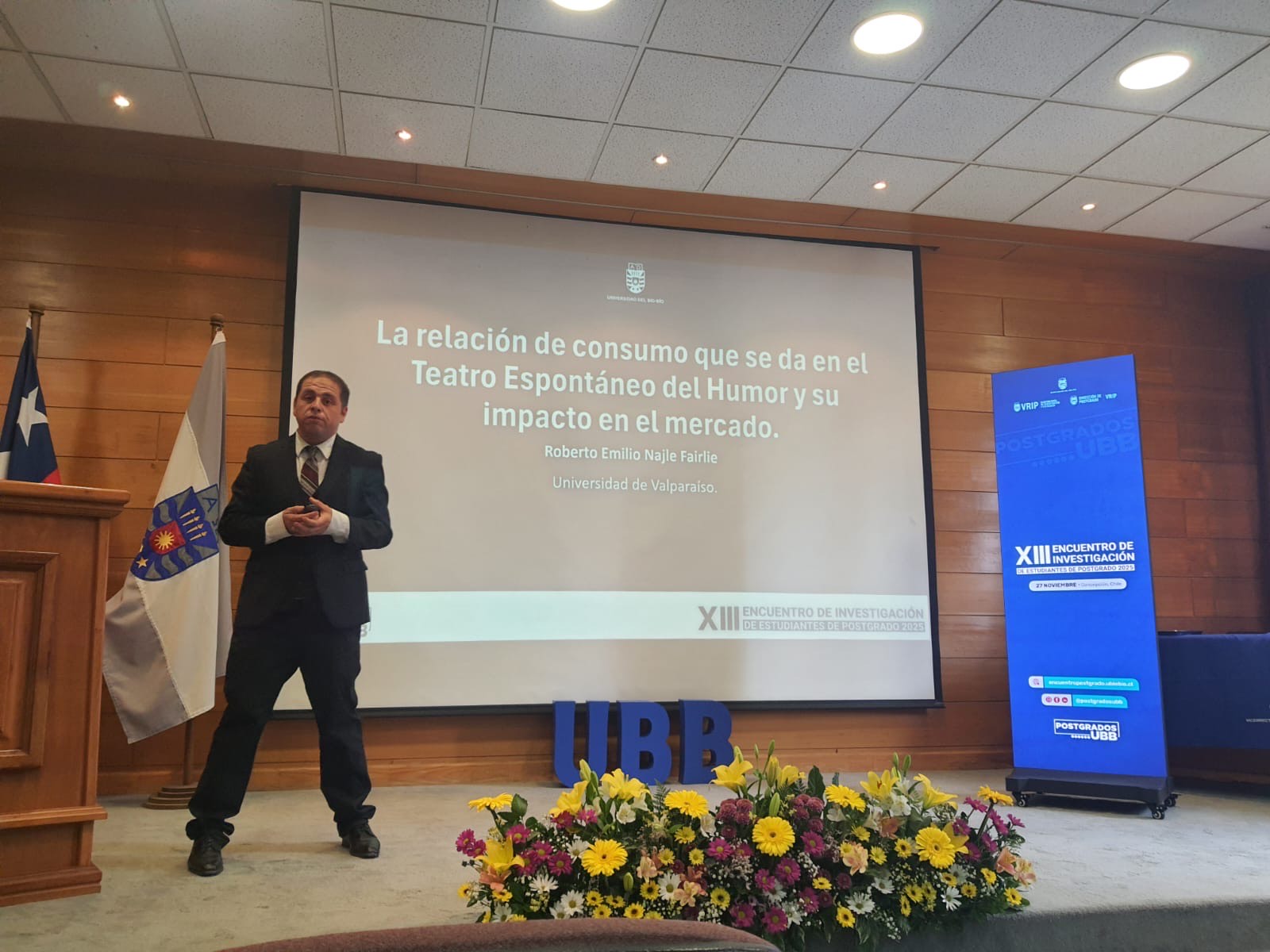 Magíster en Derecho de la UV participó en XIII Congreso de Investigación de Estudiantes de Postgrado en Concepción